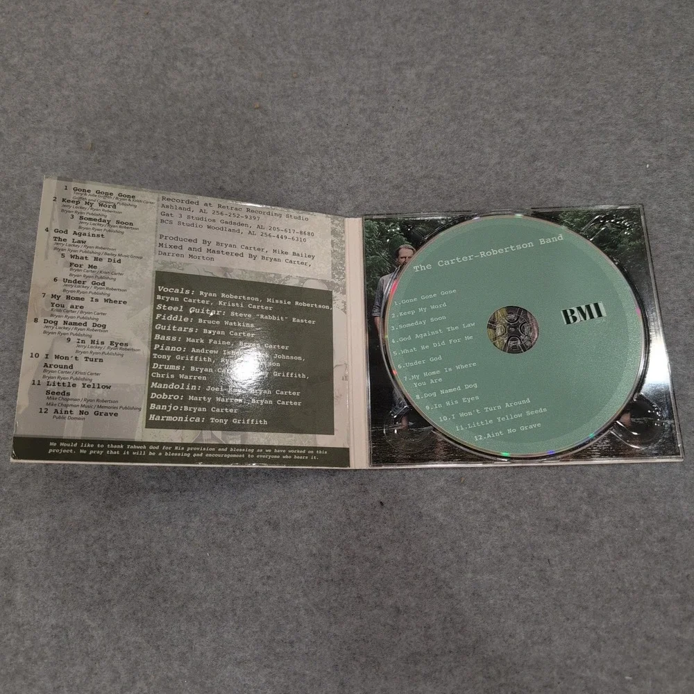 The Carter-Robertson Band Someday Soon CD Morris Music Group Christian Gospel - Picture 3 of 3